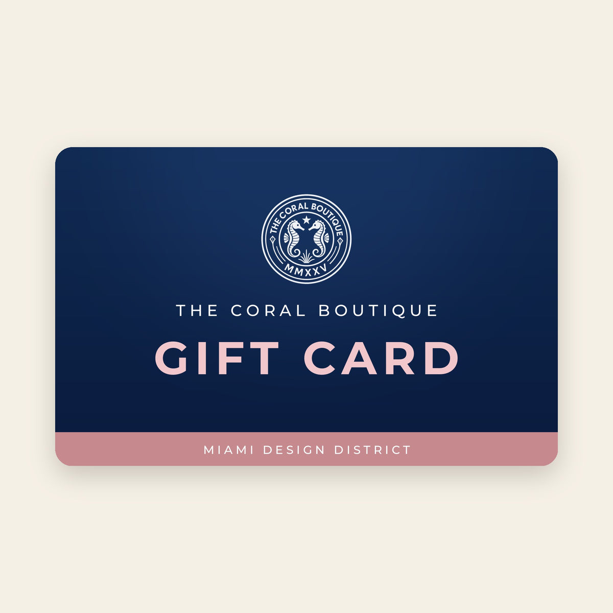 The Coral Boutique gift card